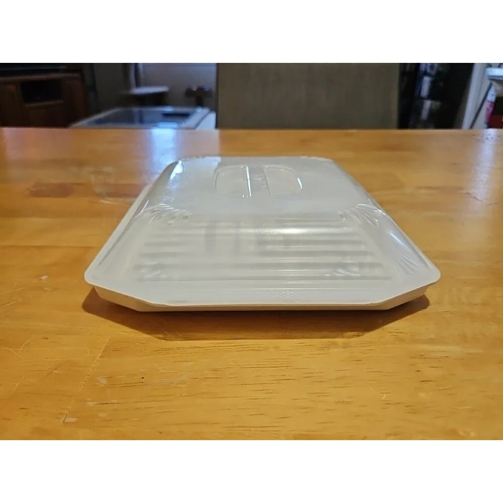 Vintage Nordic Ware Microwave Compact Bacon Rack Freeze Heat & Serve #104